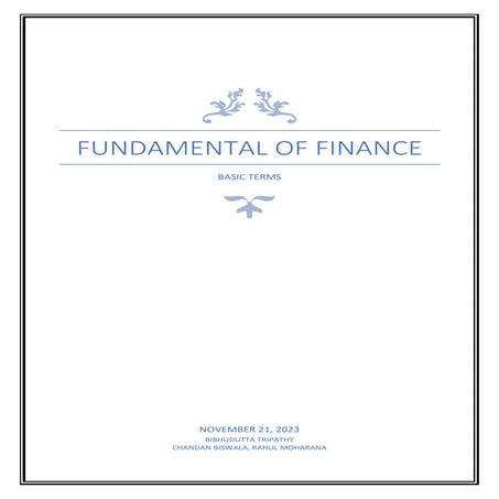 Statement of Financial Position (SFP) - Chapter 1 | PPTX