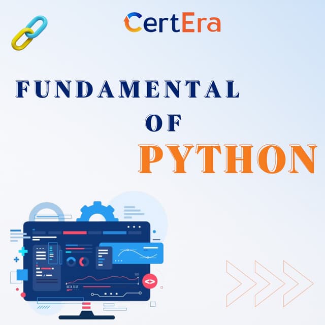 Let's check out Fundamental of Python.pdf