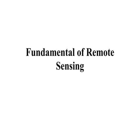 Fundamental of Remote Sensing.pptx