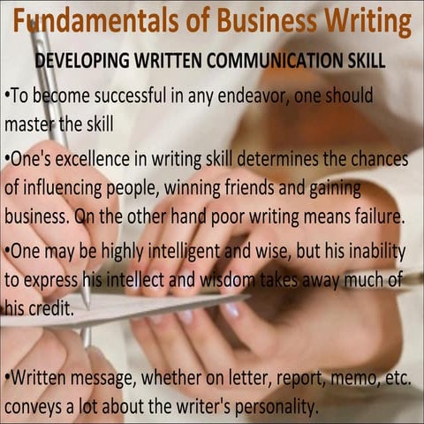 Fundamental of writing communication session 7 8