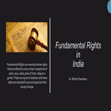 Fundamental rights in India