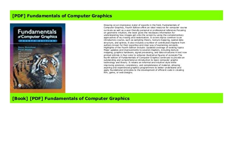 [PDF] Fundamentals of Computer Graphics