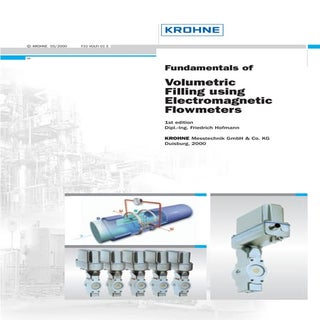 Fundamentals of Volumetric Filling ...