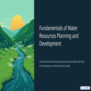 Fundamentals-of-Water-Resources-Planning-and-Development 154879.pptx