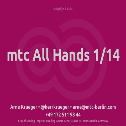 Die Fundamente unserer Arbeit