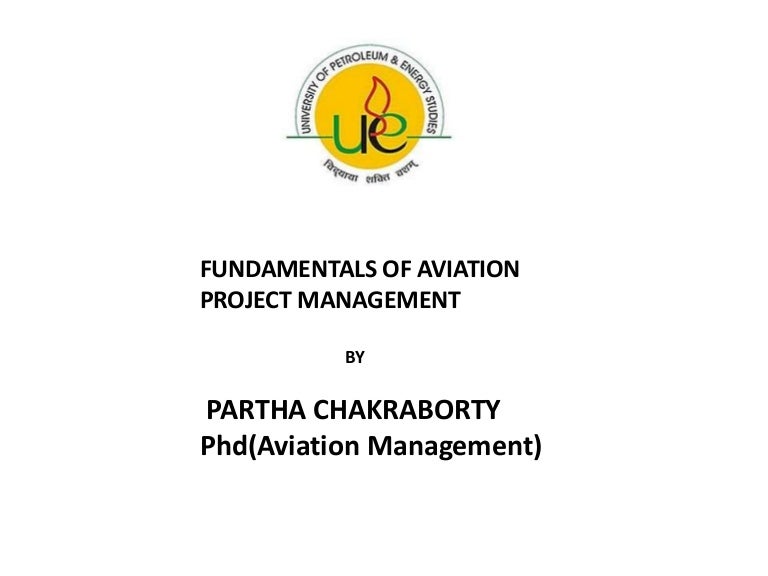 Fundamentals of aviation project management