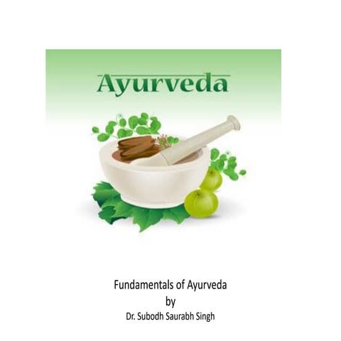Fundamentals Of Ayurveda Pdf