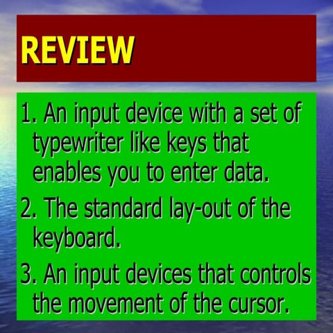 Fundamentals of computer output devices | PPT