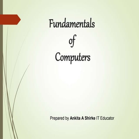 Fundamentals of Computers.ppt