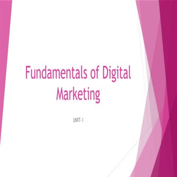 Fundamentals of Digital Marketing unit 1.pptx