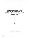 fundamentals of fluid mechanics munson 7th edition fundamentals of fluid mechanics 7th edition solution manual pdf