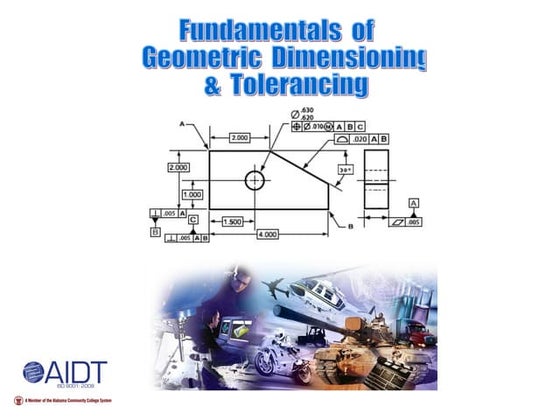 GD&T - PPT | PPTX | 3-D Graphics | Computer Software and Applications
