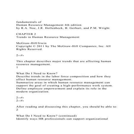 fundamentals ofHuman Resource Management 4th editionby R.A. .docx