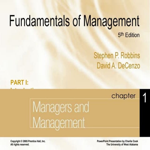 Fundamentals Of Management