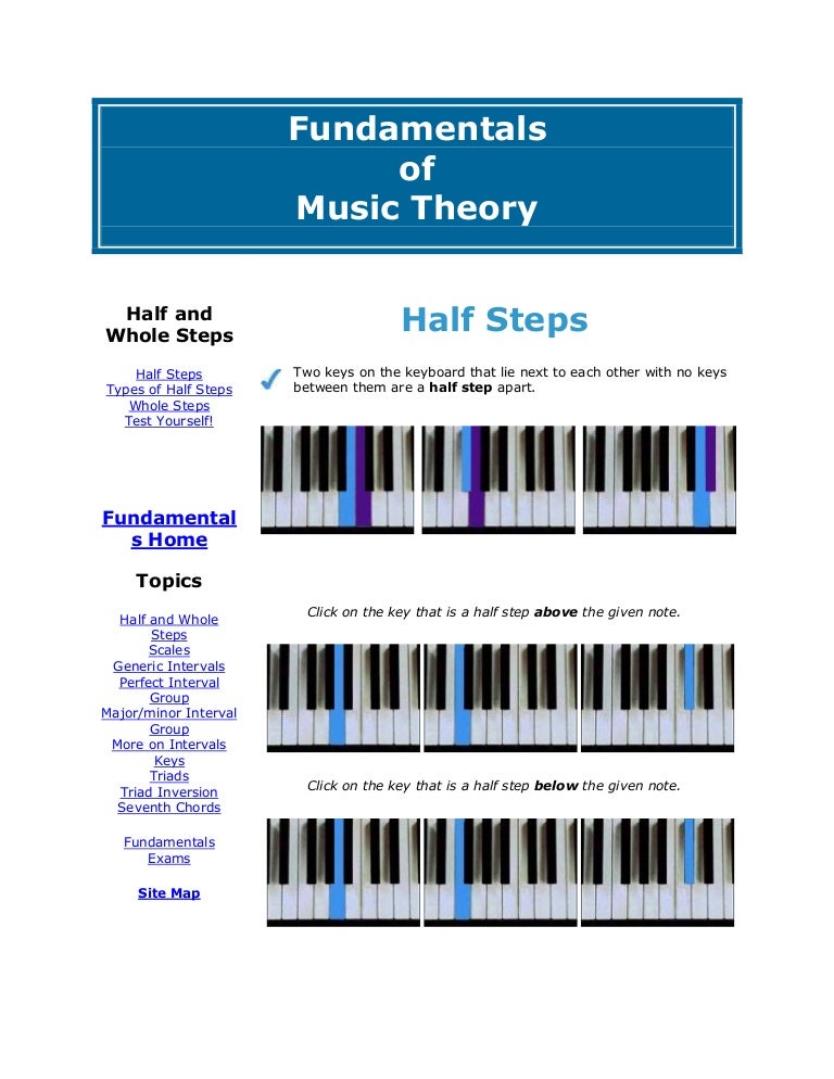 Fundamentals Of Music