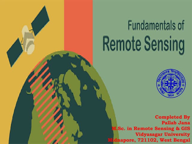 Fundamentals of Remote Sensing 