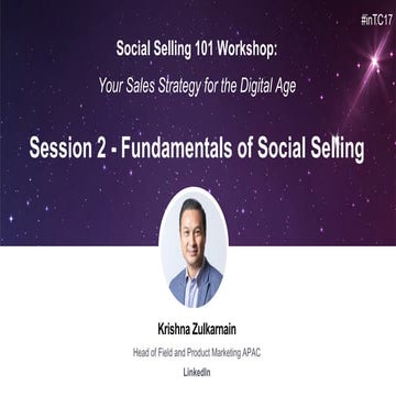 Fundamentals of Social Selling