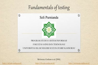 Fundamentals of testing 2