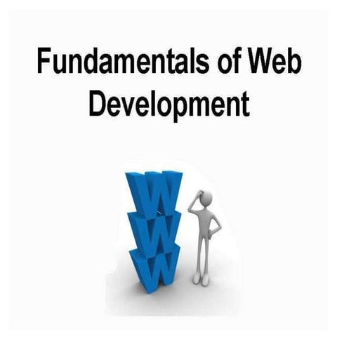 Fundamentals of web development