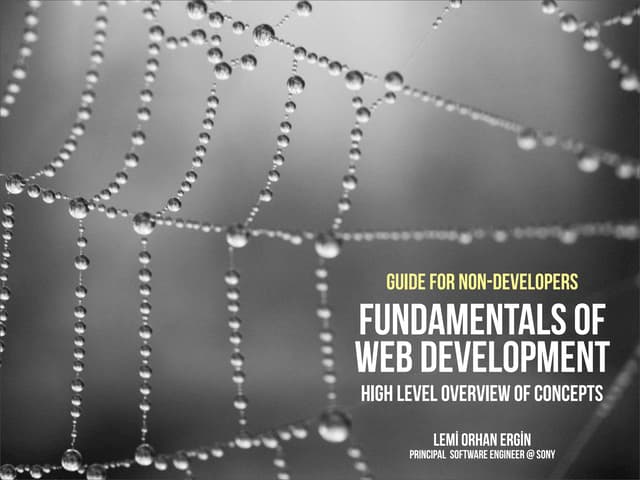 Fundamentals of Web Development For Non-Developers