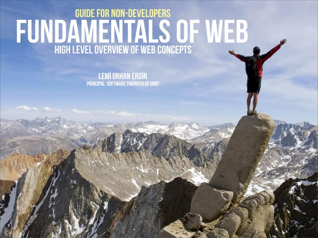 Fundamentals of Web for Non-Developers