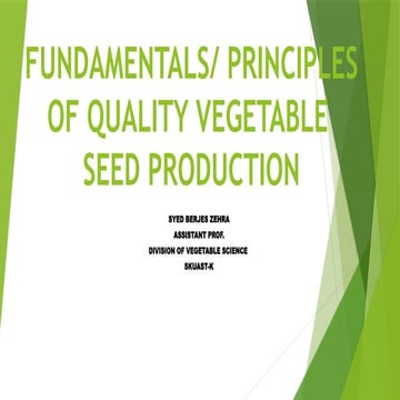 Rouging, Different stages of rouging, Harvesting, Threshing and Seed ...