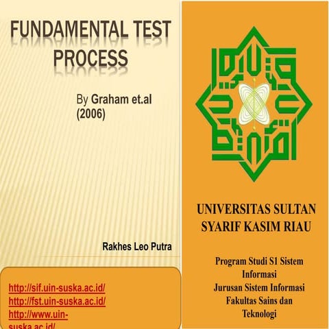 Fundamental Test Process
