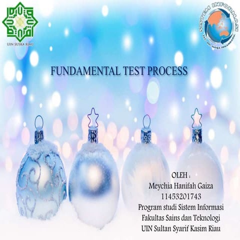 FUNDAMENTAL TEST PROCESS