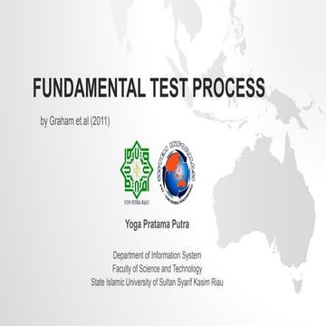 Fundamental test process