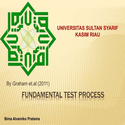 Fundamental test process 1