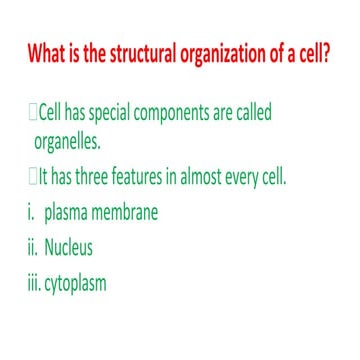 Fundamental unit of life part 