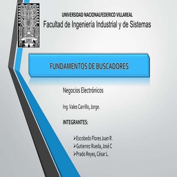 Fundamento de buscadores