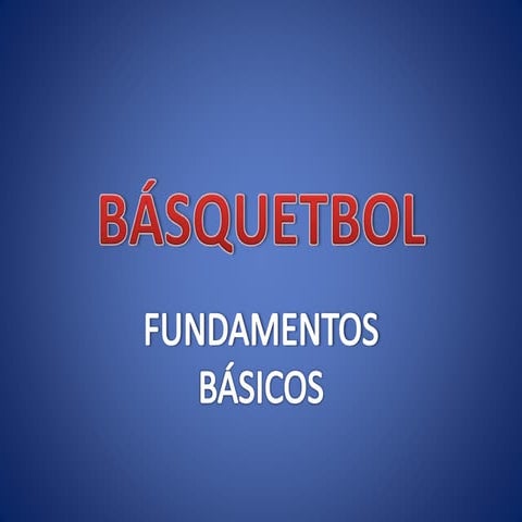 Fundamentos basicos