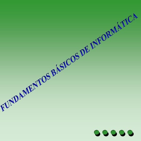 Fundamentos basicos de informatica | PPTX