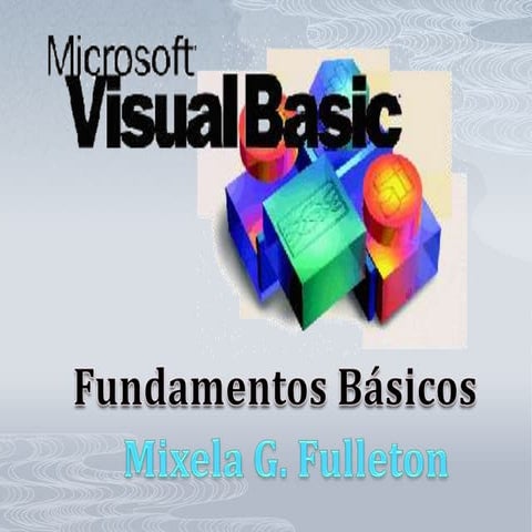 Fundamentosbasicosdevisualbasic