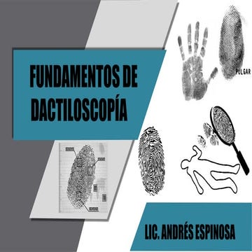 Lofoscopía y documentación forense | PPTX