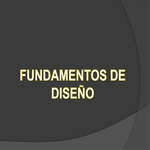 Fundamentos de diseño