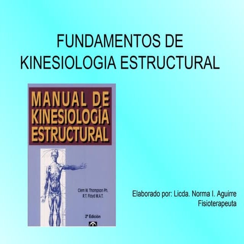 Fundamentos De Kinesiologia Estructural[1]