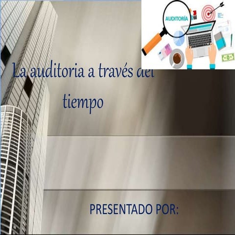 Fundamentos de la auditoria informatica