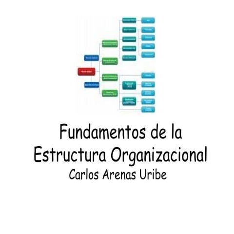 Fundamentos de la estructura organizacional | PPT