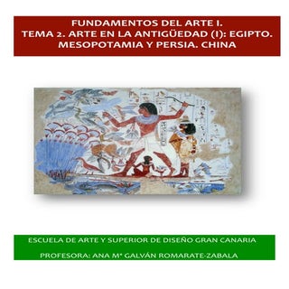 Fundamentos del Arte I. Tema 2 Anti...