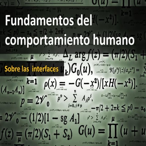 Fundamentos del comportamiento humano - Fitts, Hick, Paretto, Goms, Miller