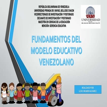 Fundamentos del modelo educativo venezolano