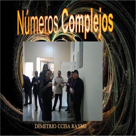 Fundamentos de los Números Complejos  ccesa007