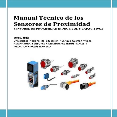 Fundamentos de los sensores