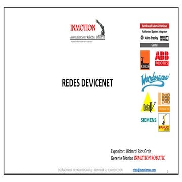 Fundamentos de Redes DeviceNet | PPSX