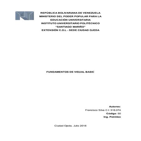 Fundamentos de visual basic