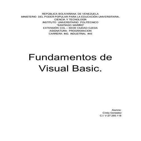 Fundamentos de visual basic.