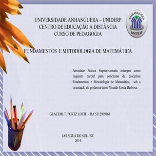 Fundamentos e metodologia do ensino...