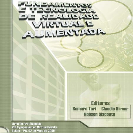 LIVRO Fundamentos e Tecnologia de Realidade Virtual e Aumentada | PDF